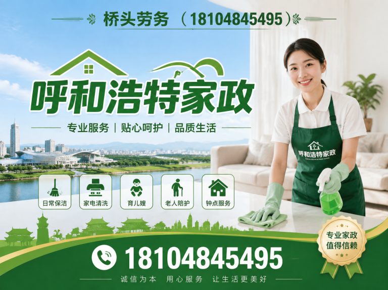 清水河县呼和浩特家政展示图
